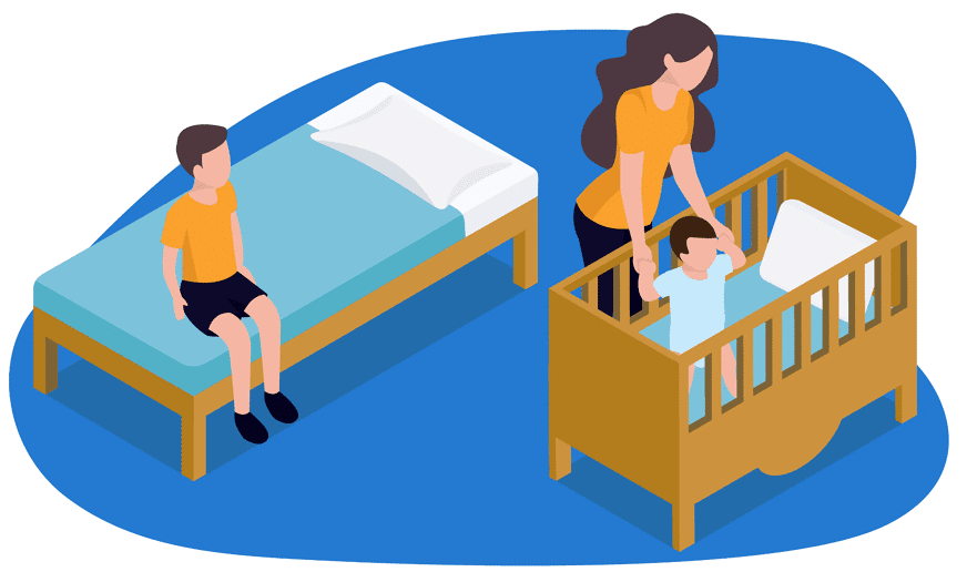 tamaño colchon bebe y niños